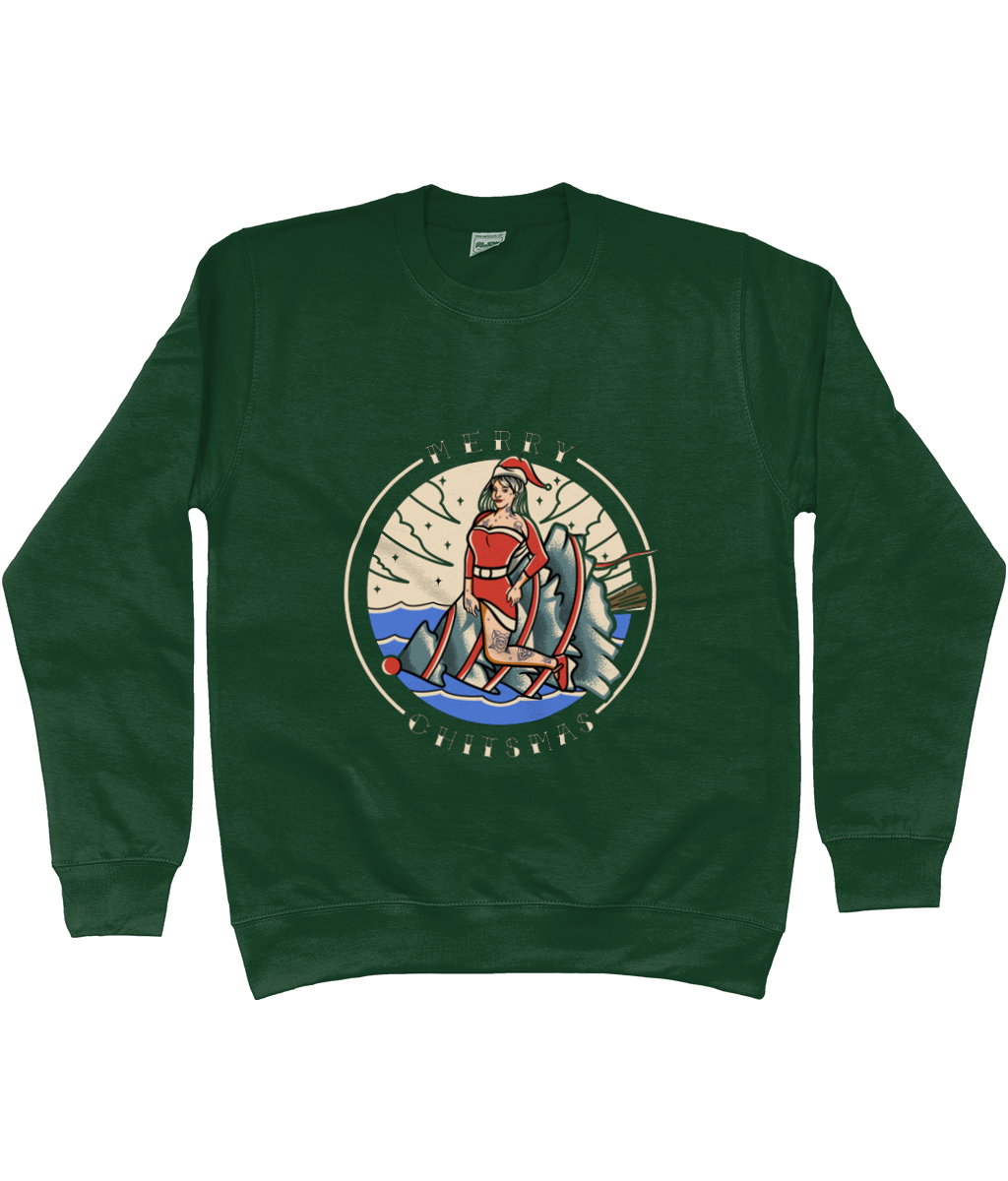 Festive Tree-Riding Jumper