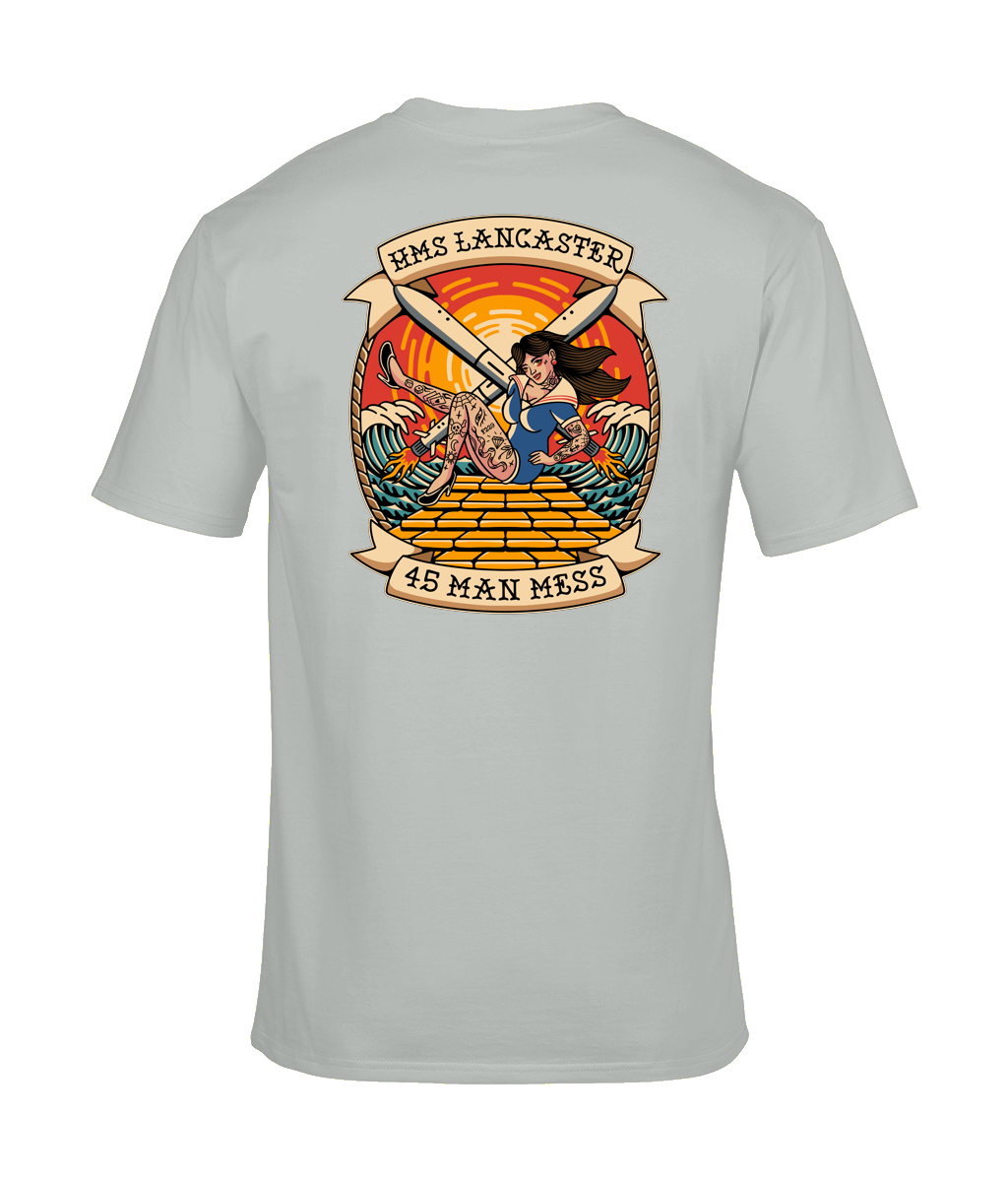 HMS Lancaster 45 Man Mess Tee