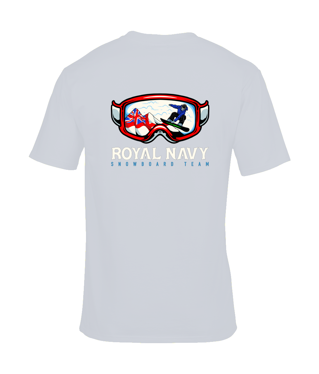 Royal Navy Shredder: Unofficial Snowboarding Tee