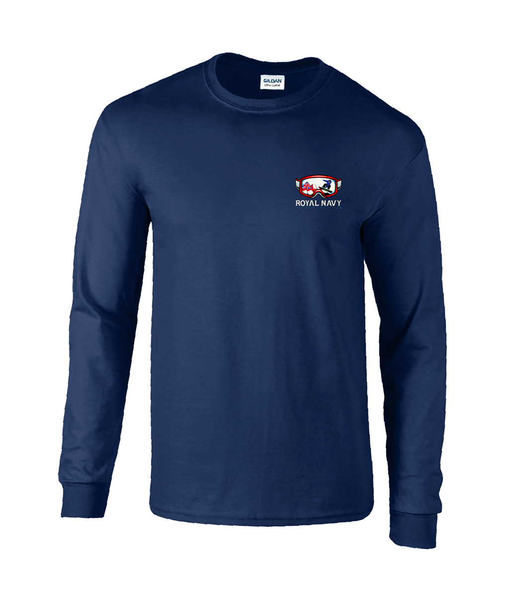 Royal Navy Shredder: Unofficial Snowboarding Long Sleeve Tee