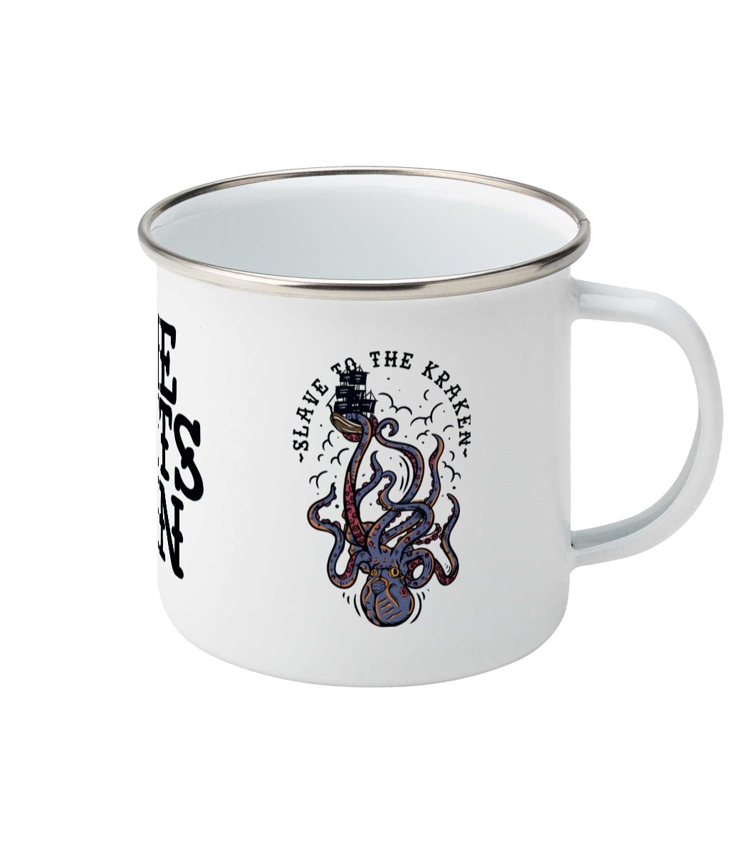 Kraken Enamel Mug - The Chits Inn